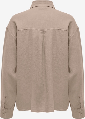 ONLY Bluse 'Caro' in Beige