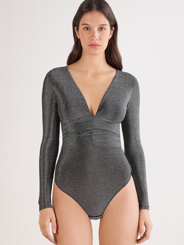 INTIMISSIMI Bodysuit 'SHIMMERING PASSION' in Grey