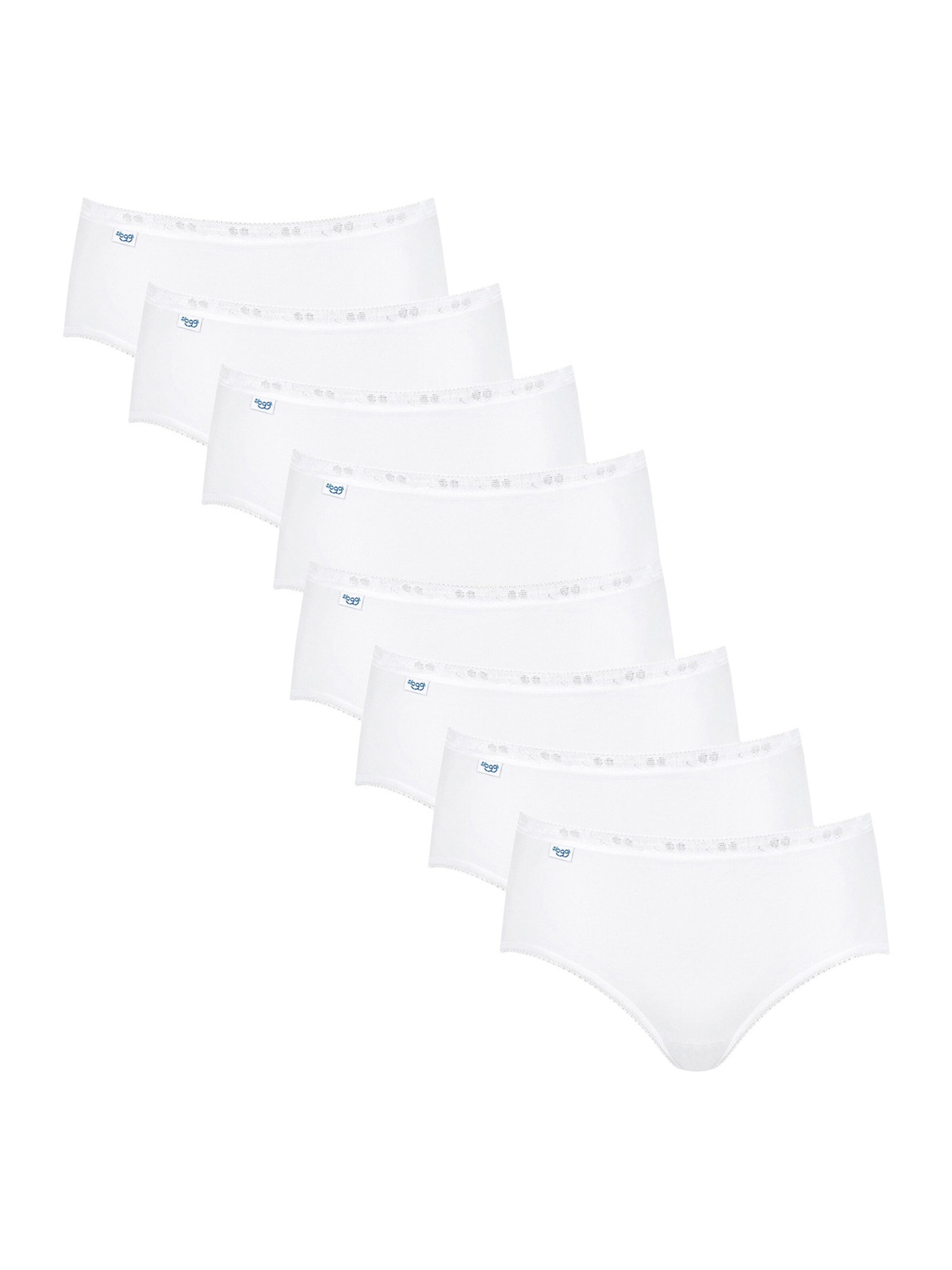 SLOGGI - Braga 'Basic+' en blanco: frente