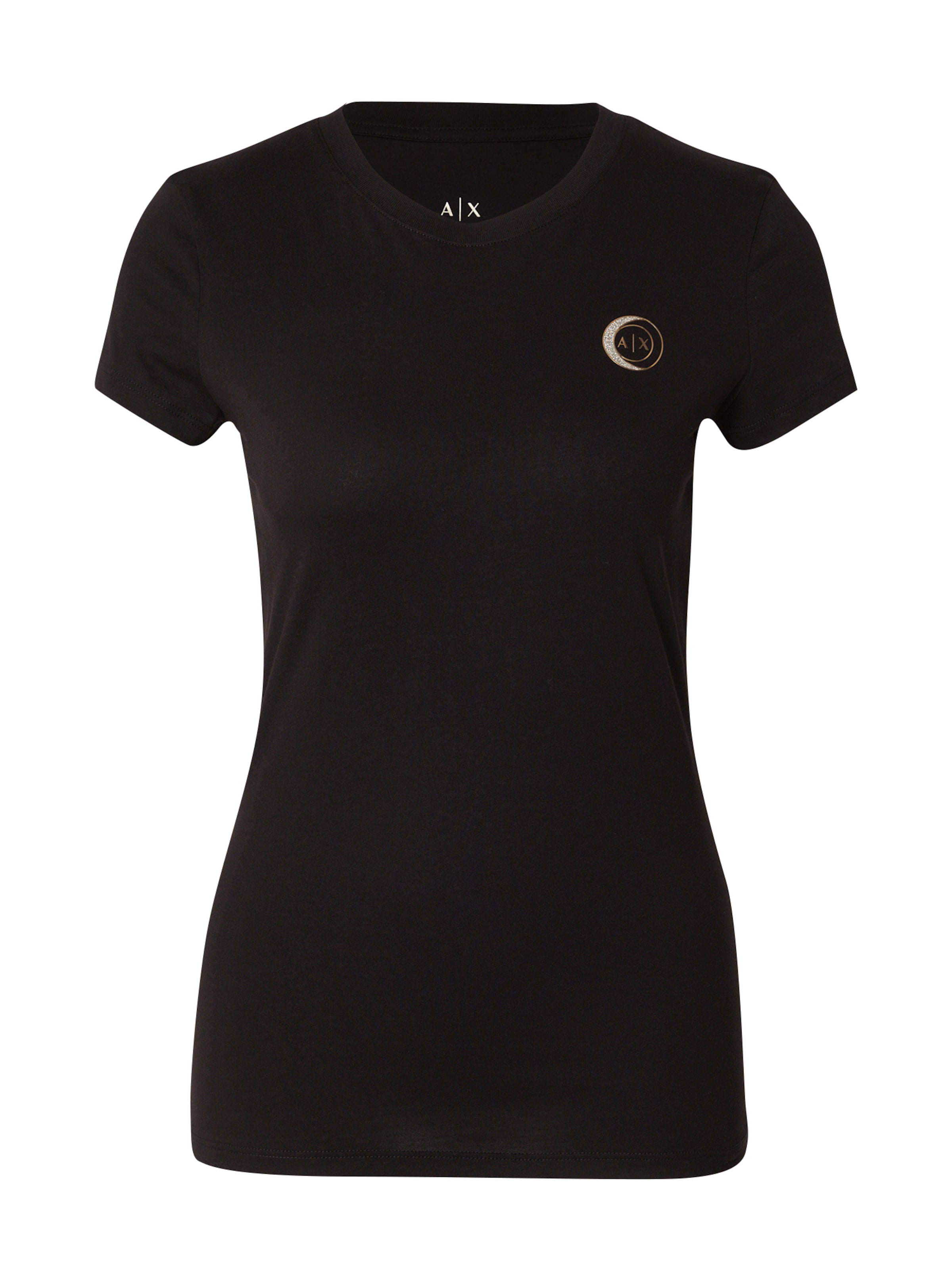 ARMANI EXCHANGE Μπλουζάκι 'Ramadan' σε μαύρο: μπροστά