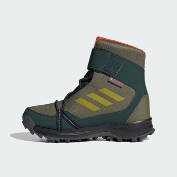 ADIDAS TERREX Boots 'Snow Hook-And-Loop' in Grün
