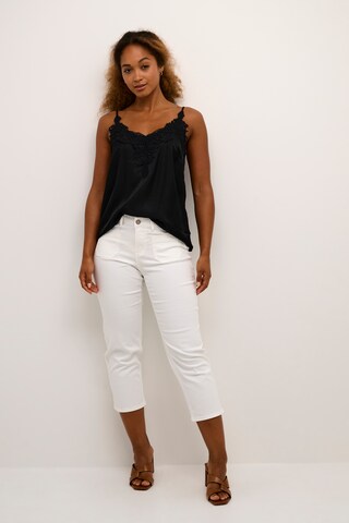 Cream regular Jeans 'Ann' i hvid