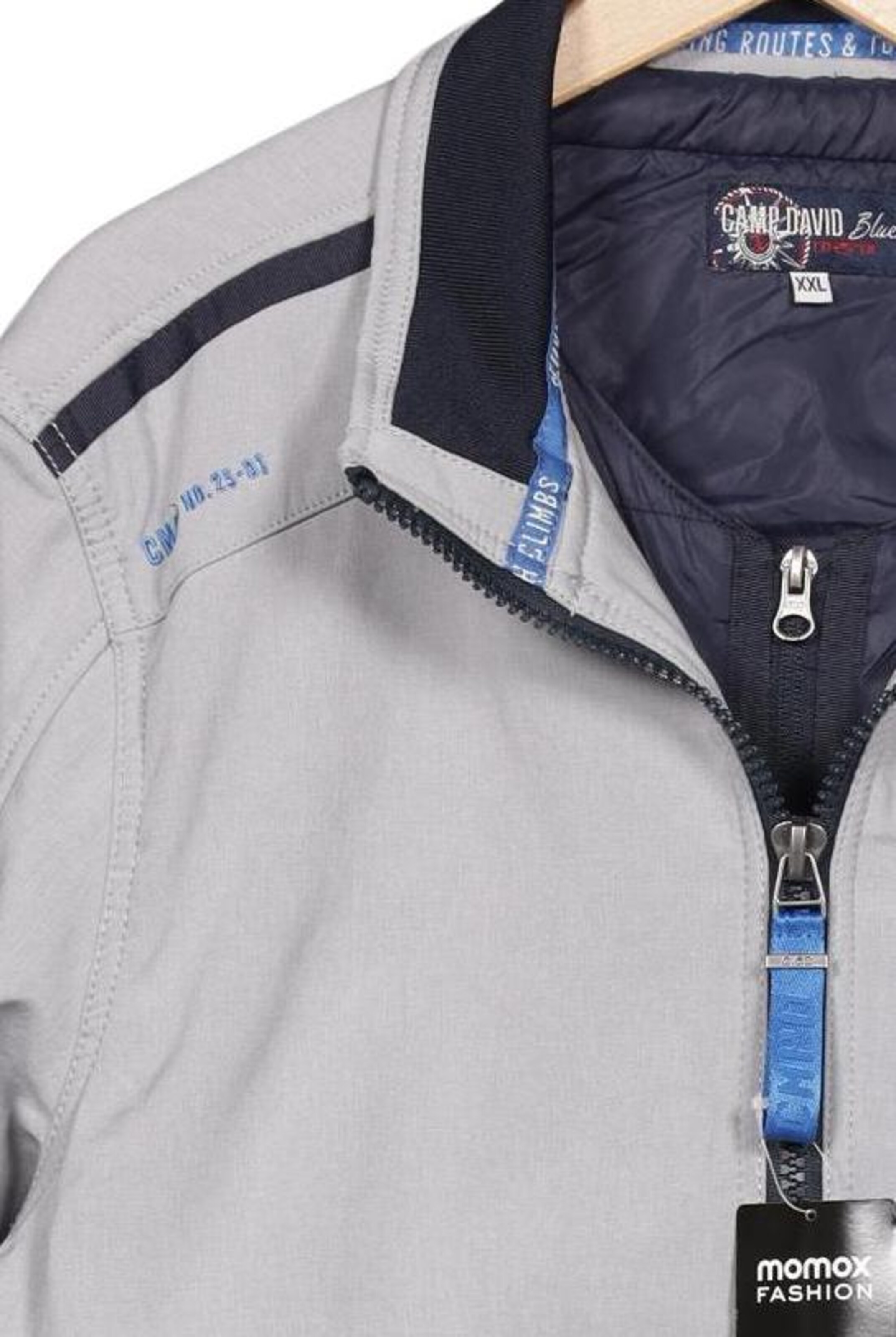 CAMP DAVID Jacket & Coat in XXL in Grey