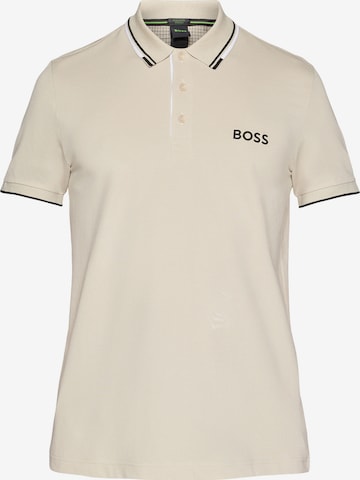 BOSSTehnička sportska majica 'Paddy Pro' - bež boja: prednji dio