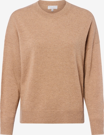 Marie Lund Trui in Bruin: voorkant