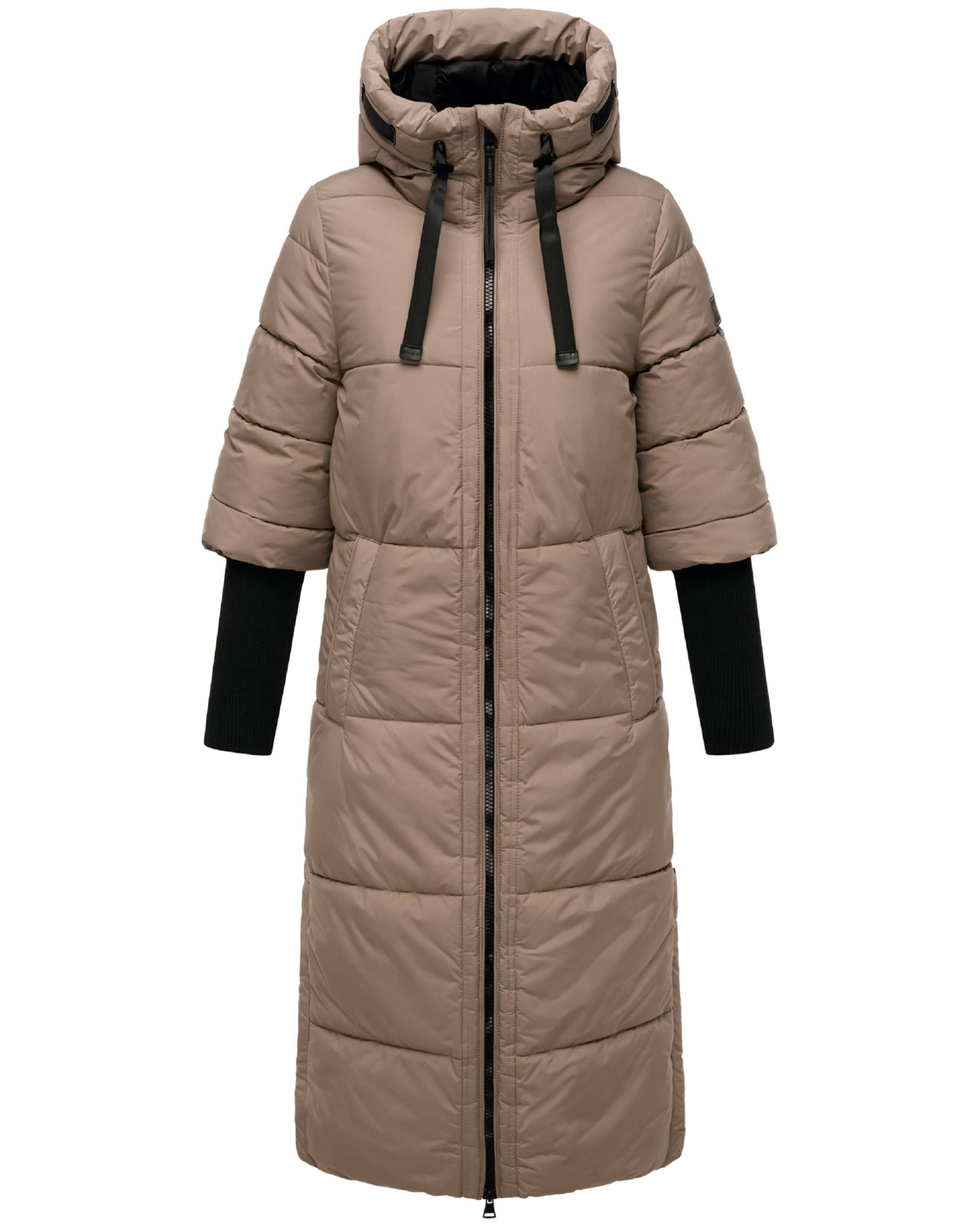 bēšs NAVAHOO Ziemas mētelis 'Ciao Miau XIV': no priekšpuses