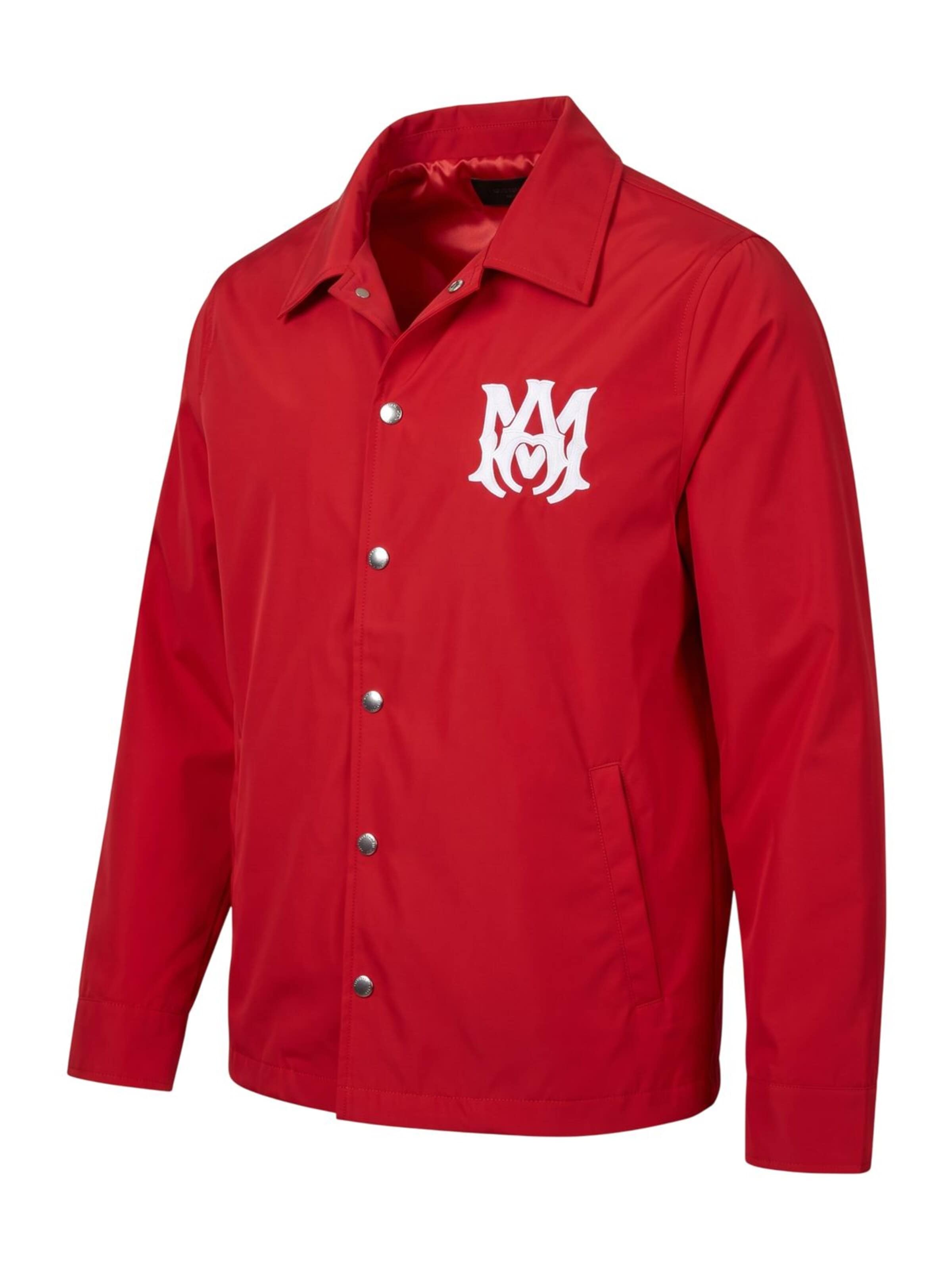 Amiri - Chaqueta de entretiempo 'Amiri Coach Jacke Rot Herren' en rojo