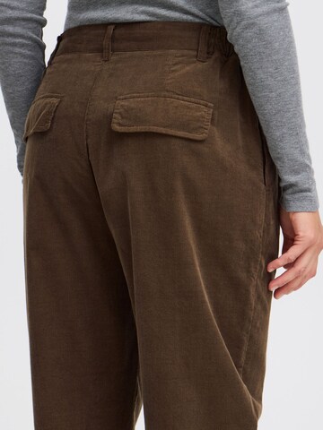 Fransa Loosefit Chinohose 'CORY' in Braun