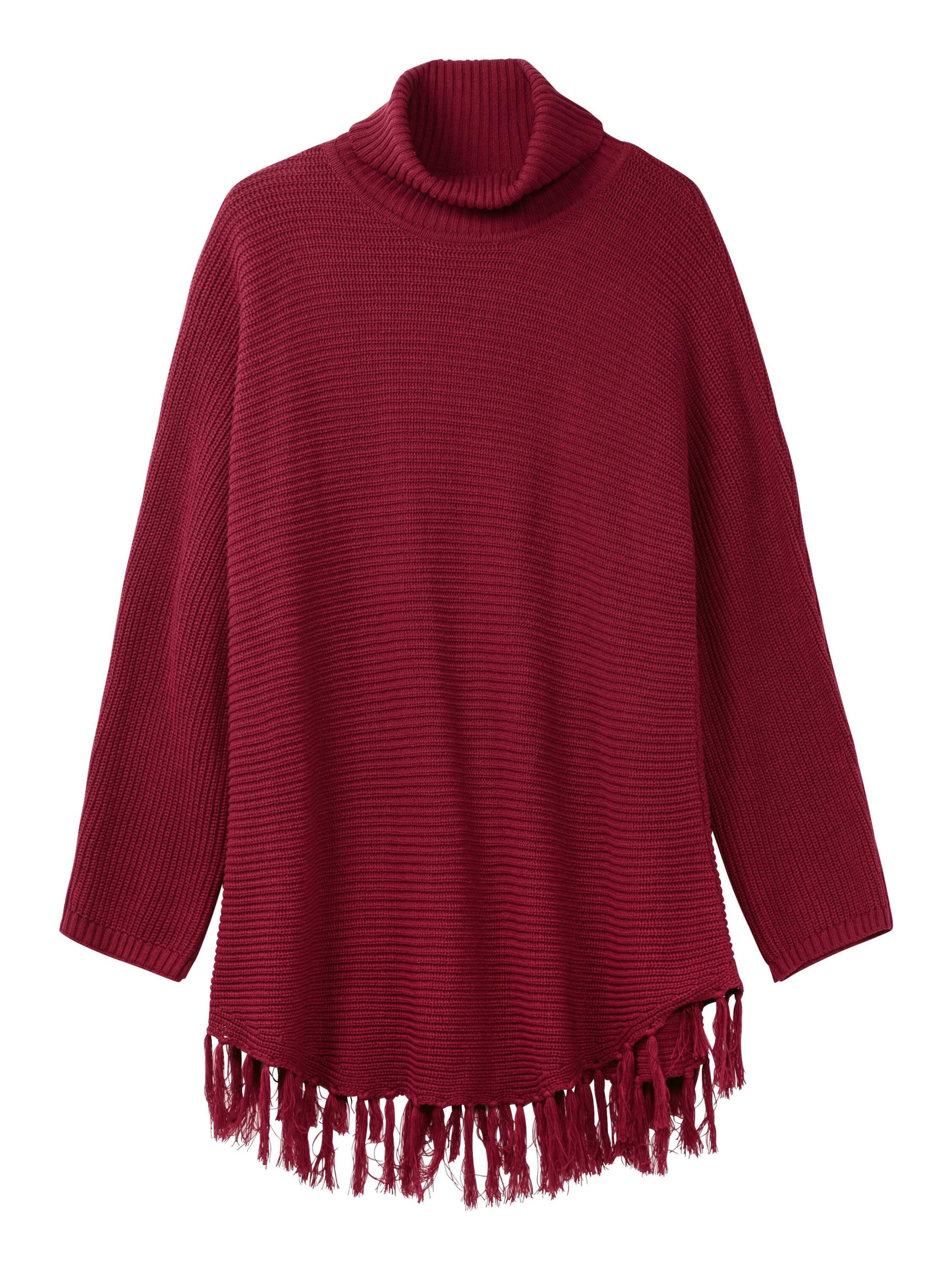 SHEEGO Trui in Rood: voorkant