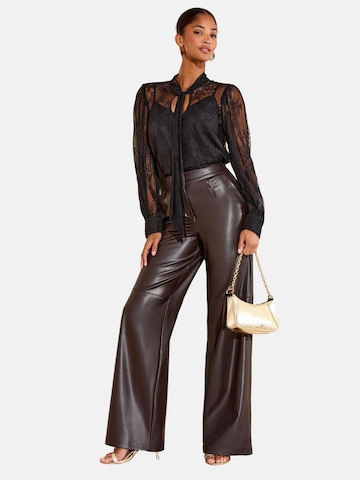 Friends Like These Bluse in Schwarz: Vorderseite