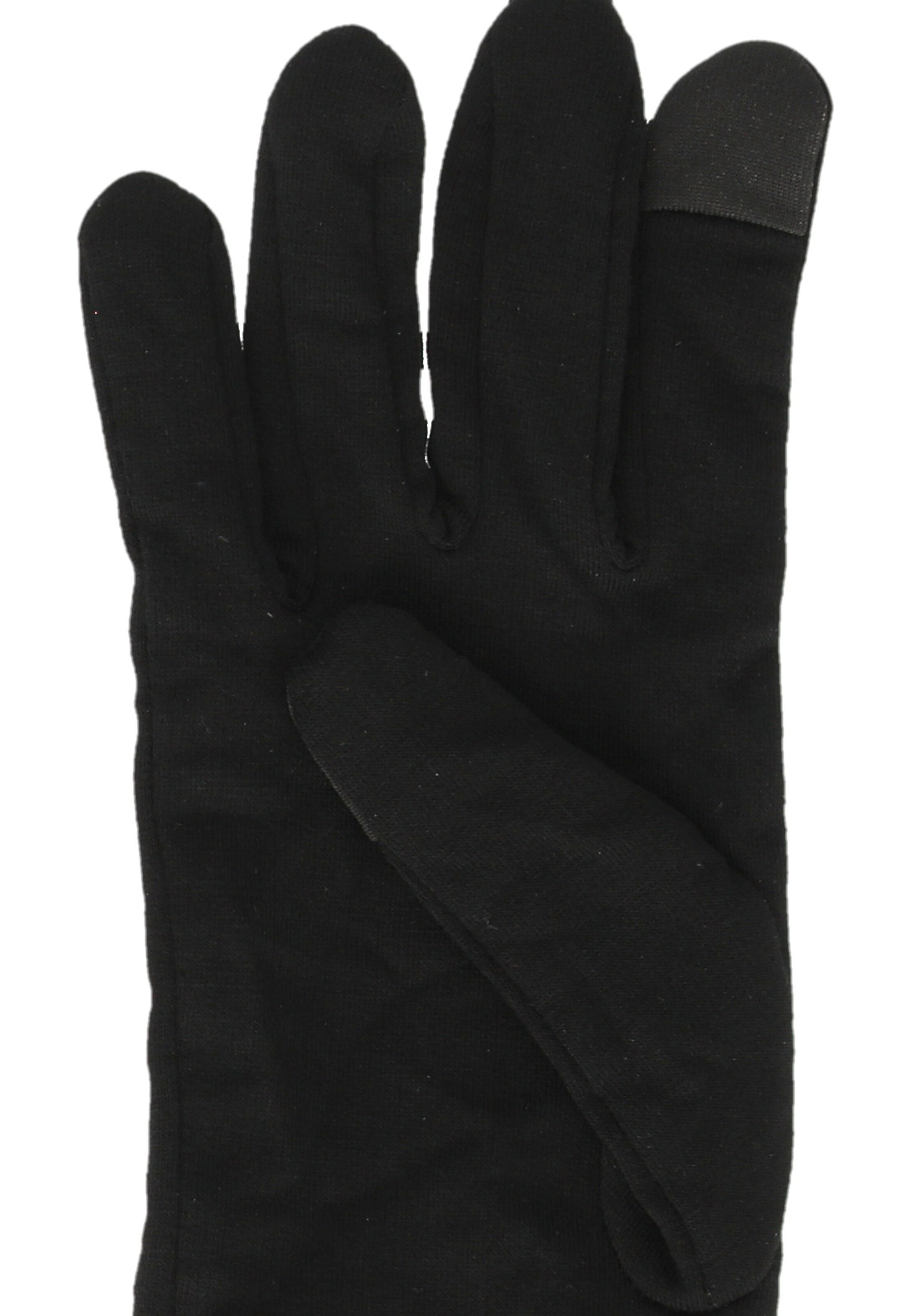 Zanier Full finger gloves 'Merino Liner Touch' in Black