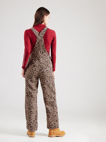 Wide leg Pantaloni con pettorina 'ONLTracy' di ONLY in beige