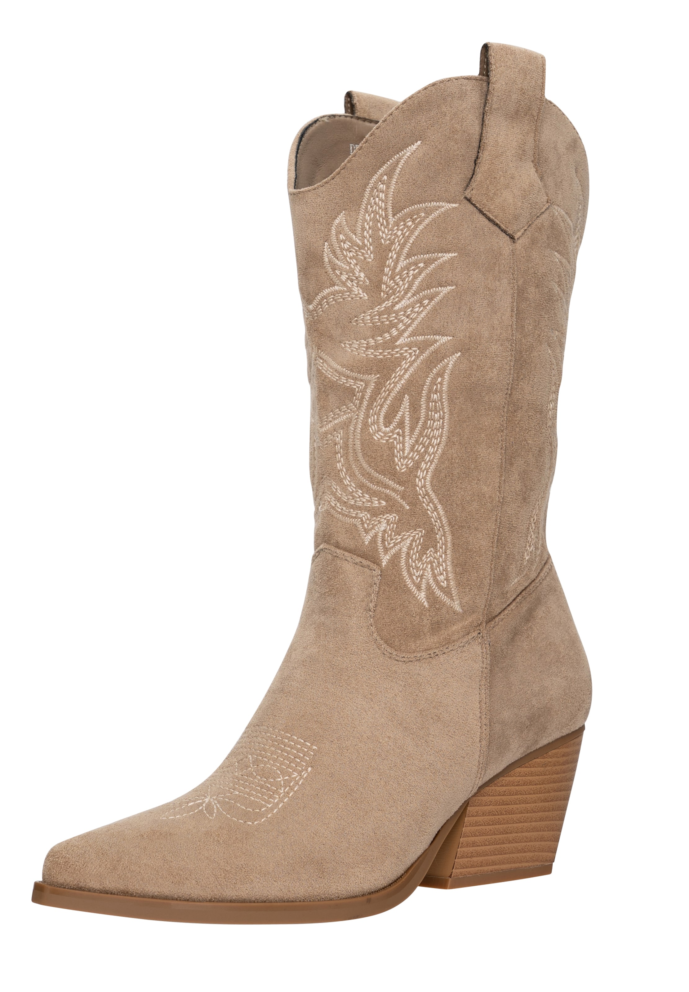 Stivale da cowboy di Salinyang in verde: frontale