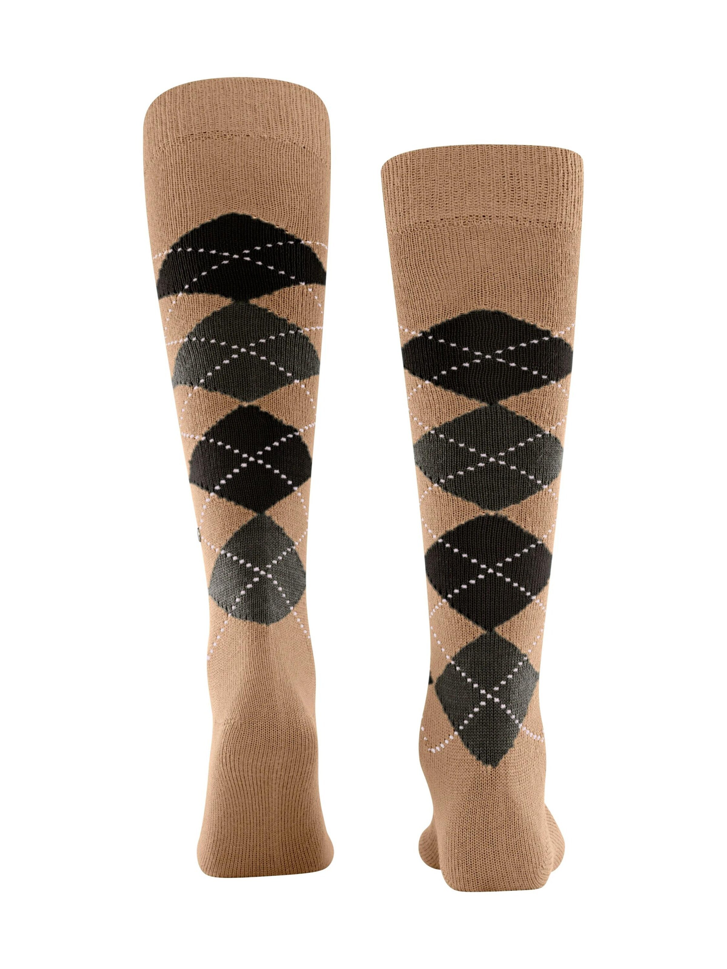 BURLINGTON Kniestrümpfe 'Preston'‌‌‌‌‌‌ in Beige