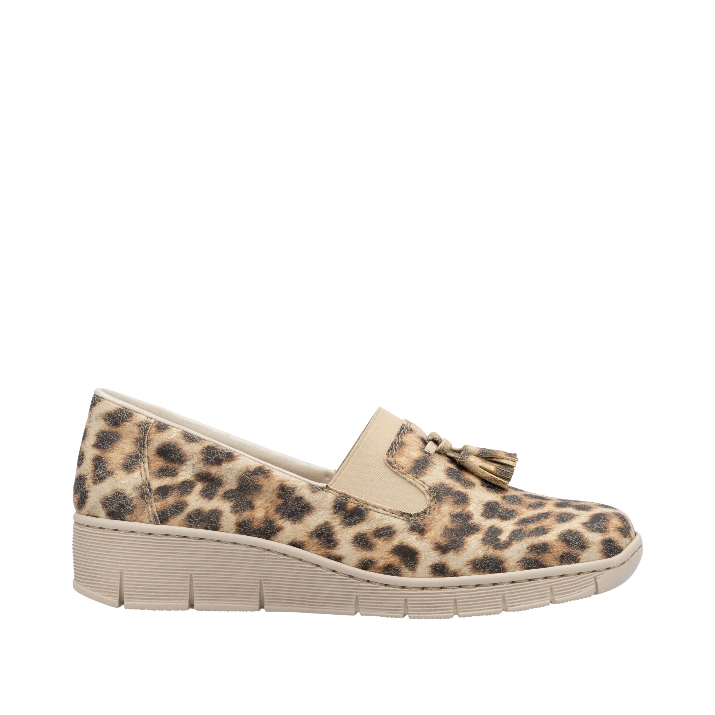 Rieker Classic Flats in Beige