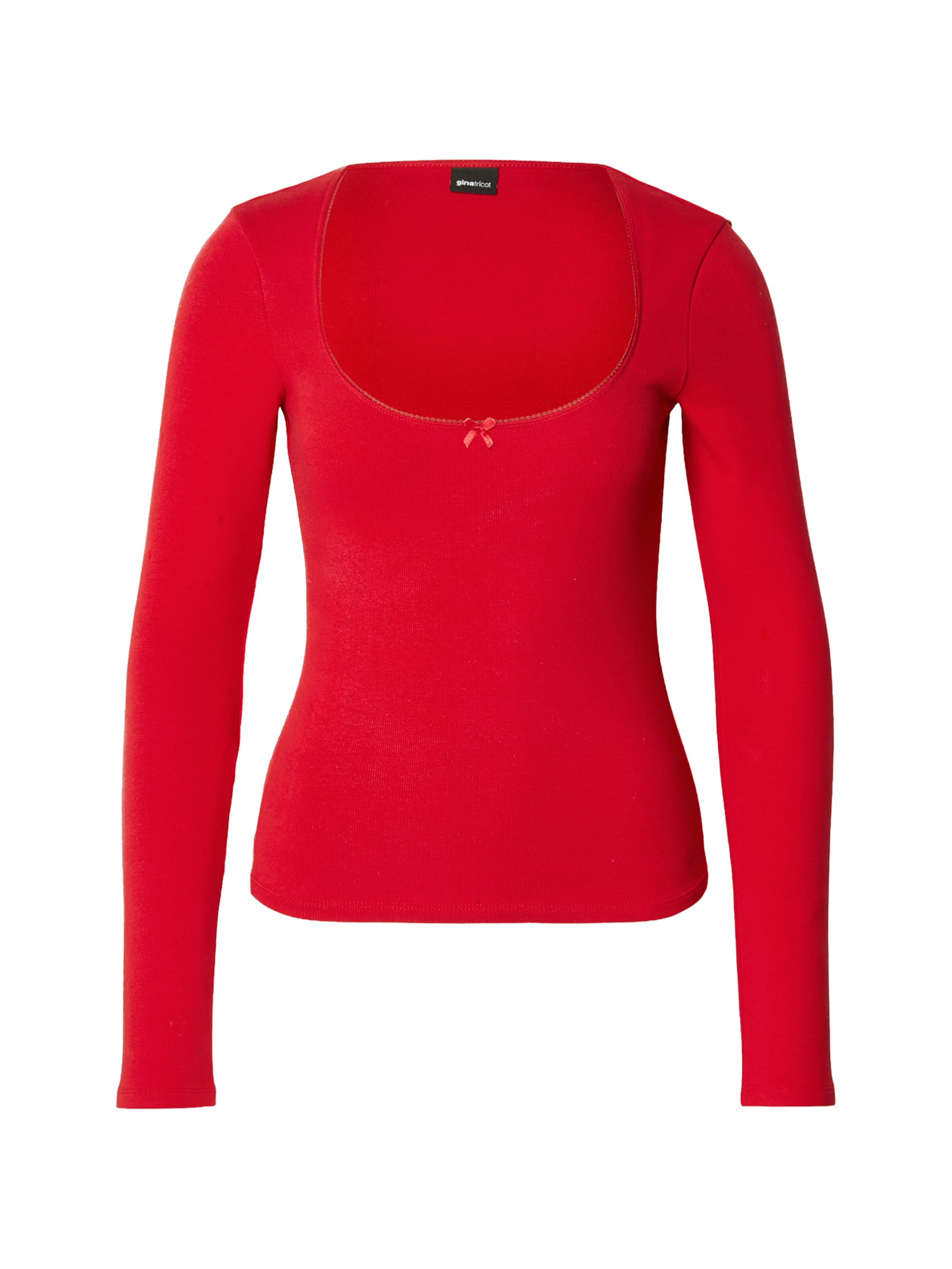 Gina Tricot Μπλουζάκι σε κόκκινο: μπροστά