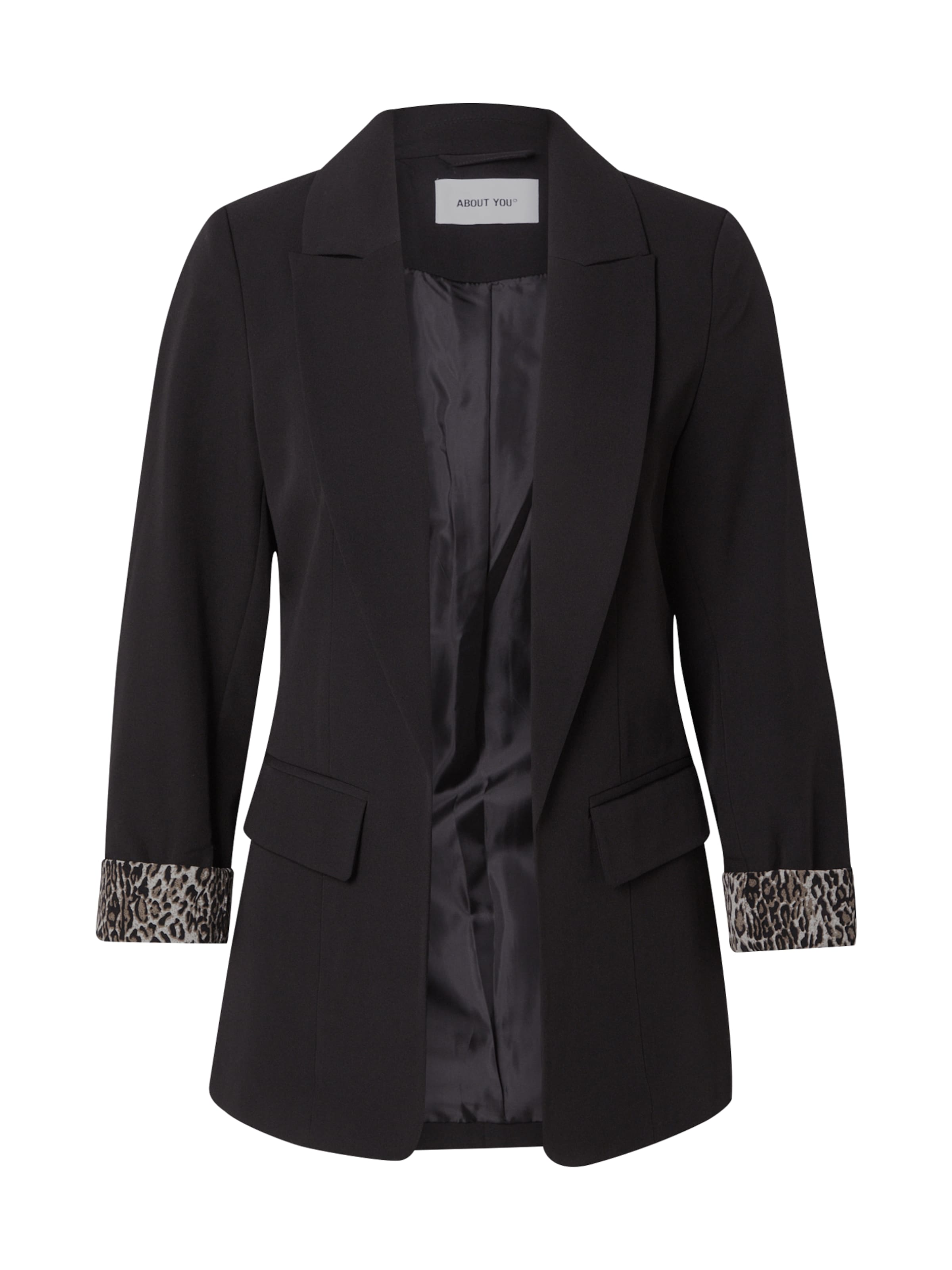 ABOUT YOU Μπλέιζερ &#x27;Cindy&#x27; σε μαύρο: μπροστά