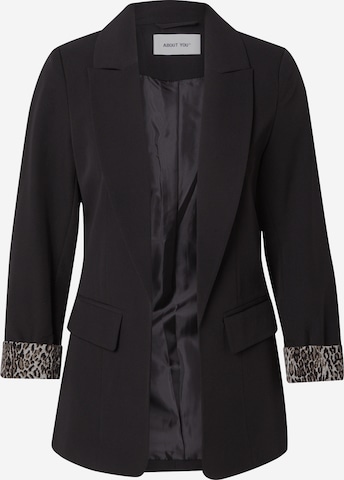 Blazer 'Cindy' di ABOUT YOU in nero: frontale
