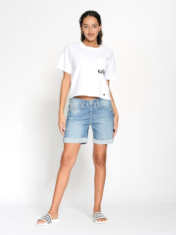 Effilé Jean '94NICA' Gang en bleu