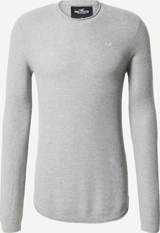 Pull-over HOLLISTER en gris : devant