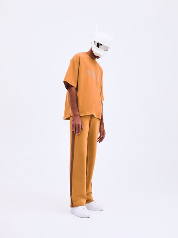 Smiles T-shirt 'Kalle' i orange