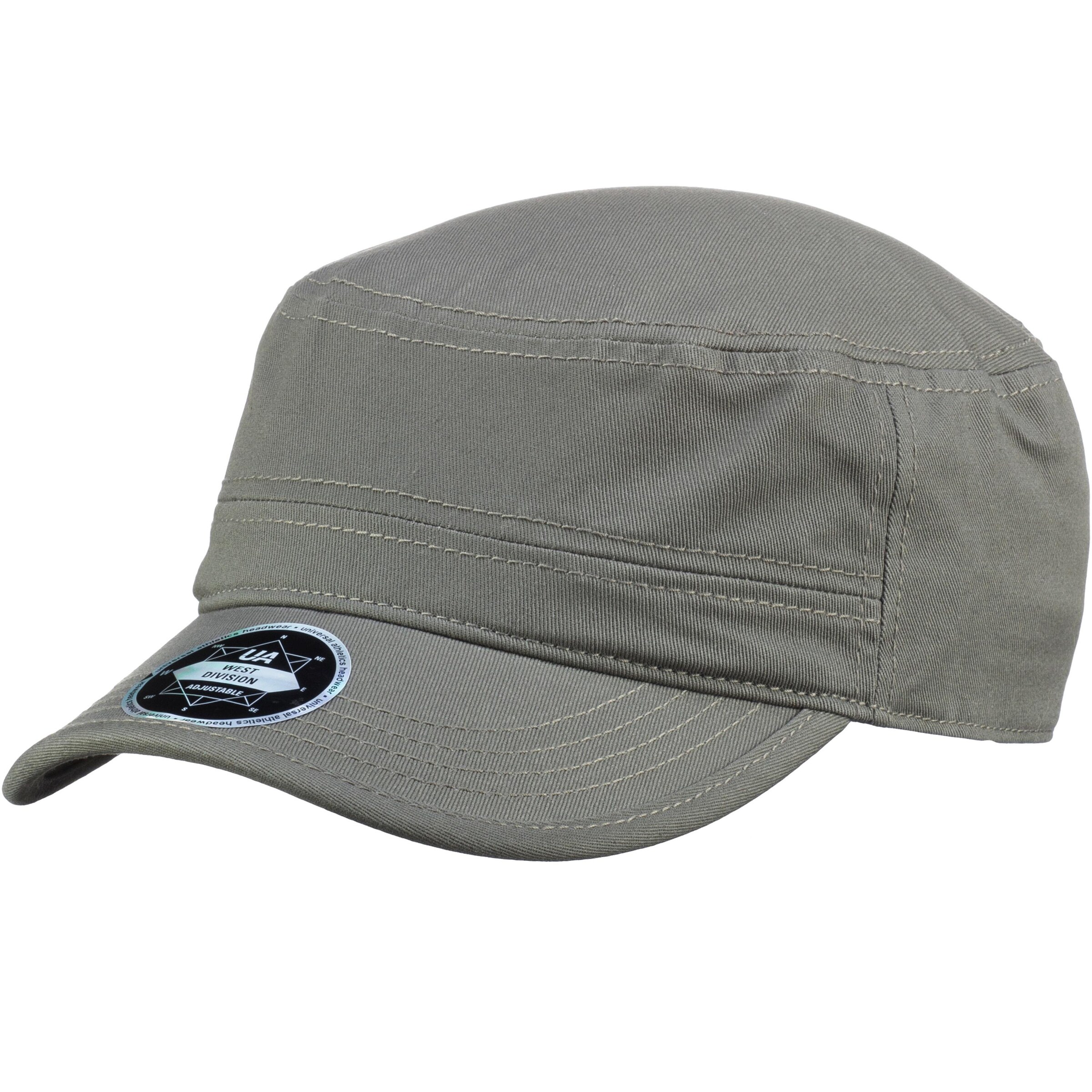Universal Athletics Athletic Cap 'West Division Army' in Green: front