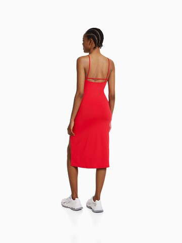 Bershka Jurk in Rood