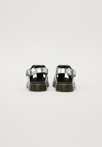 Sandales 'Caarys Y' Dr. Martens en argent