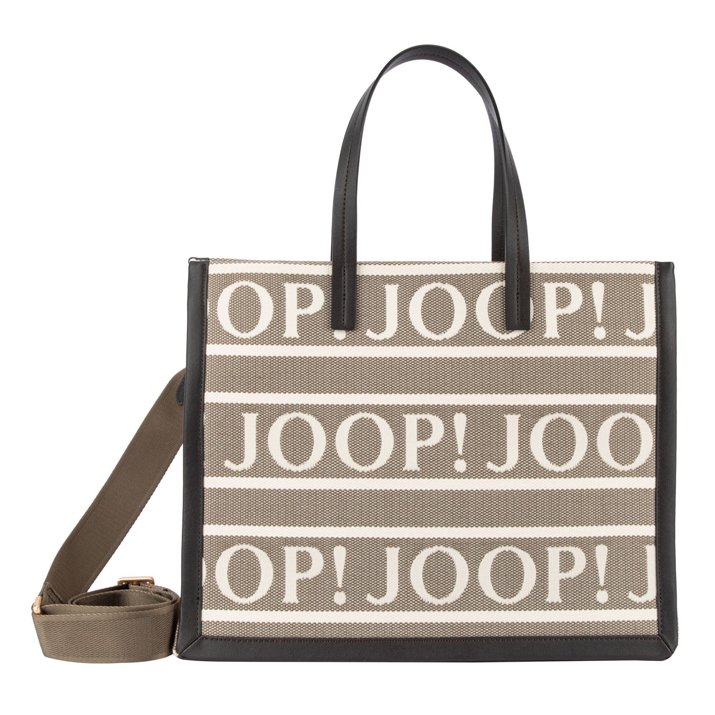 JOOP! Shopper 'Paraffa Aurelia' en beige / camelo / negro, Vista del producto
