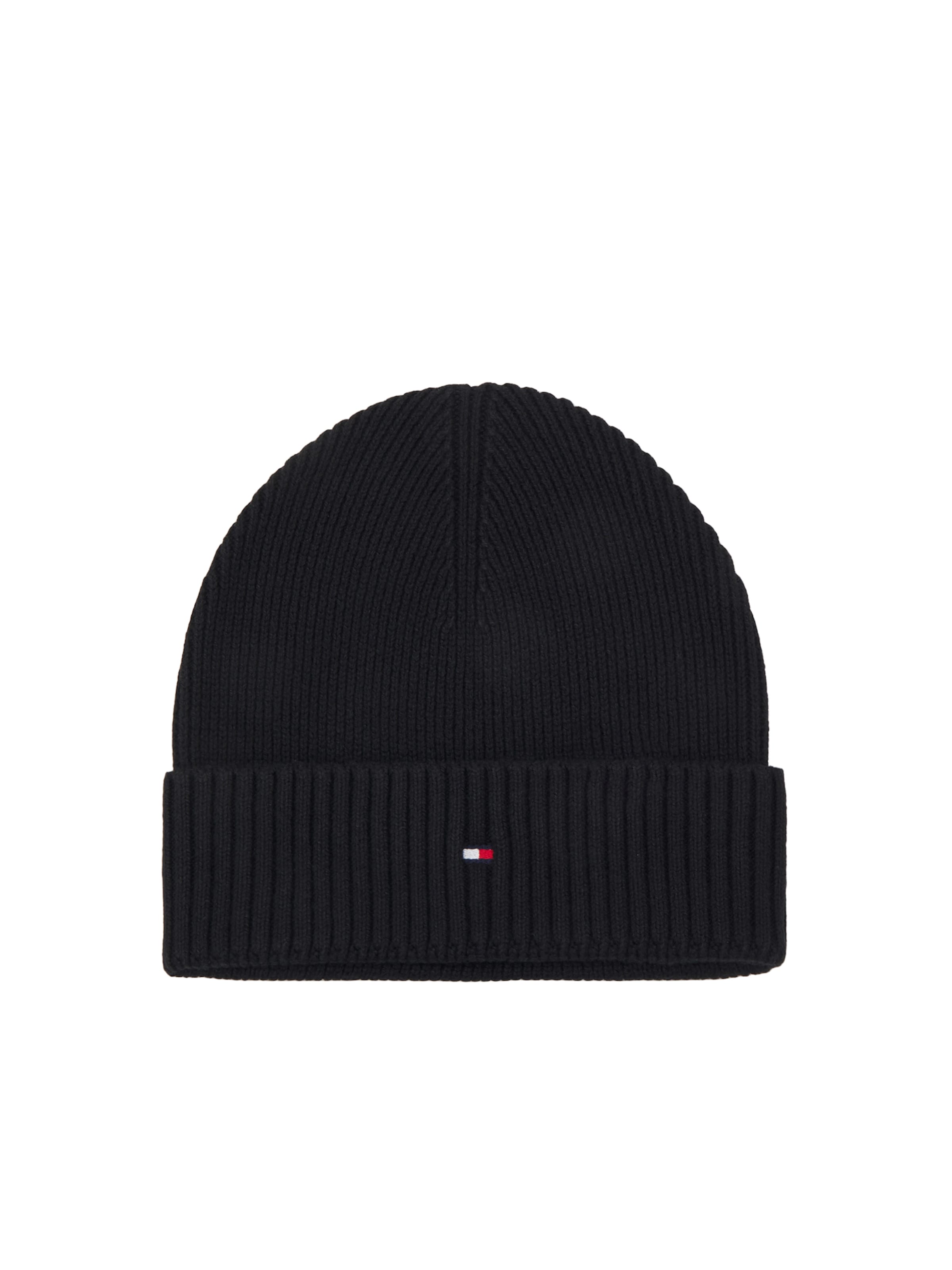 TOMMY HILFIGER Mütze in Schwarz: Vorderseite