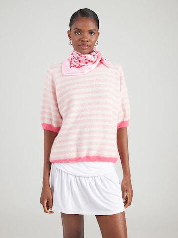 Pull-over 'Hi44lda' Hailys en rose : devant