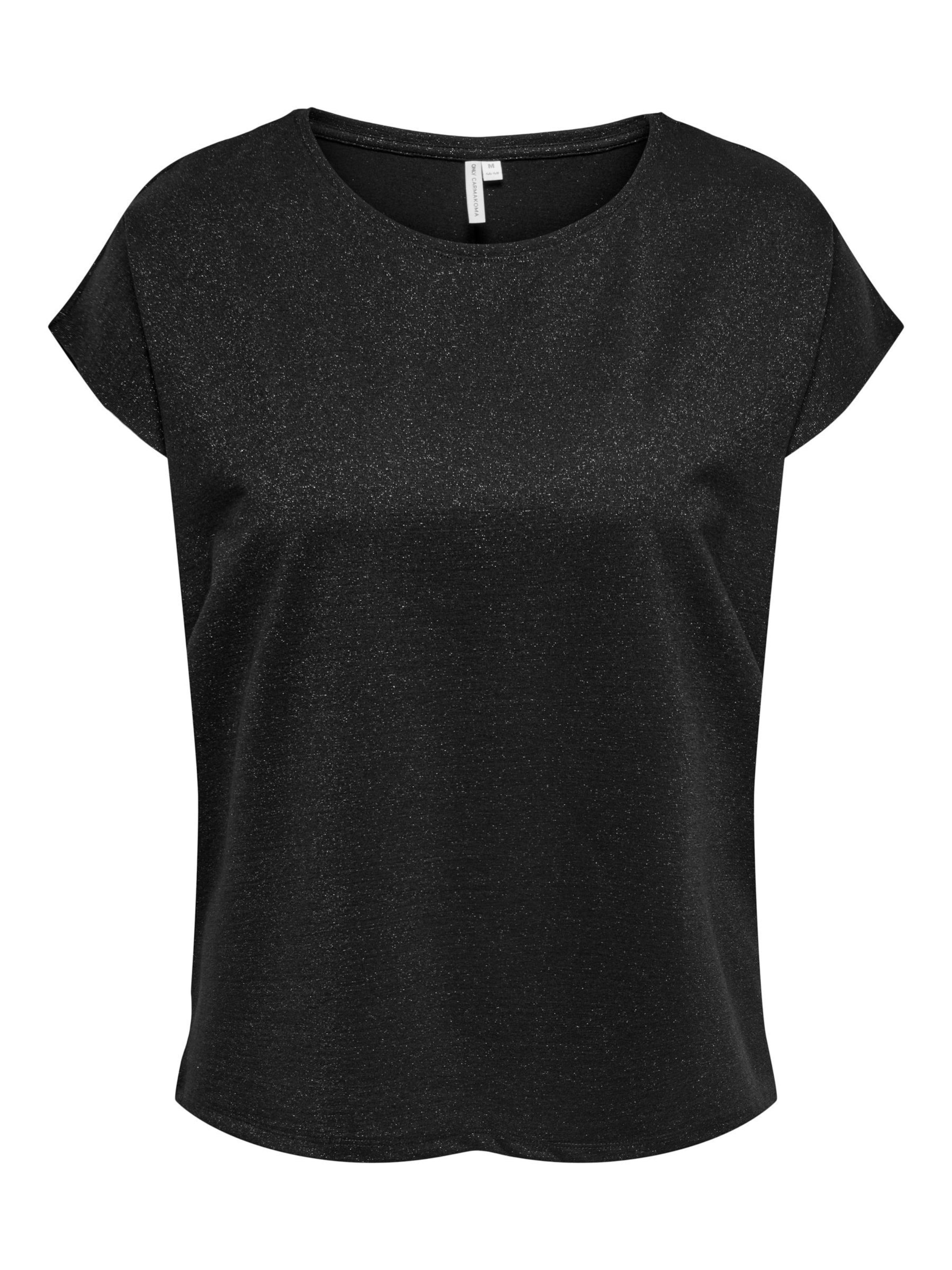 ONLY Carmakoma Shirt 'CARMOSTER' in Black: front