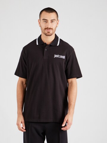 Maglietta di Just Cavalli in nero: frontale
