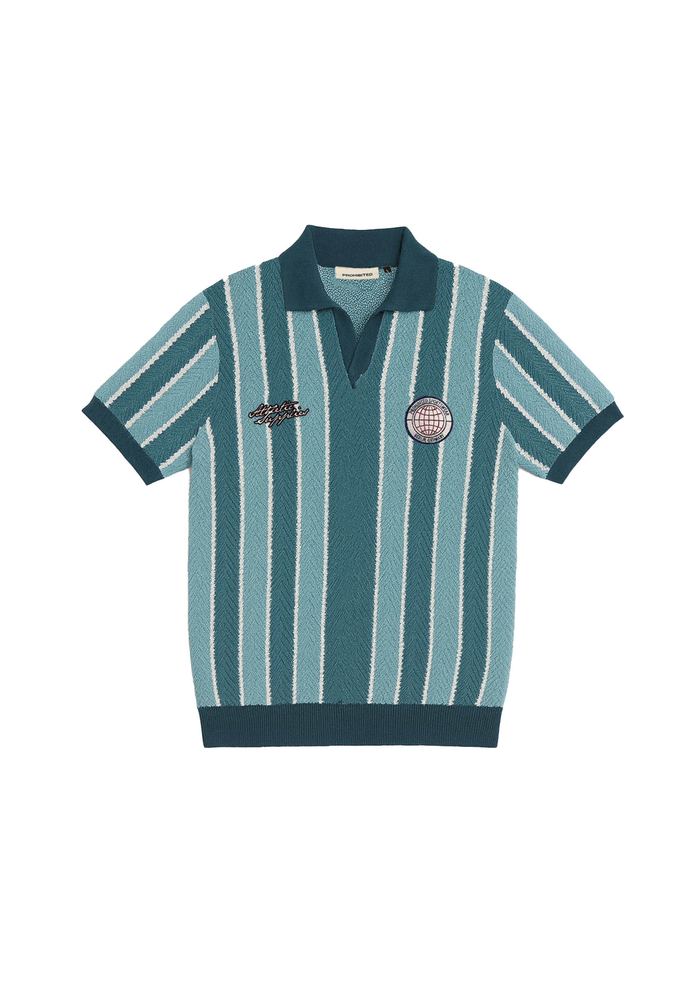 Prohibited Shirt in Green: front