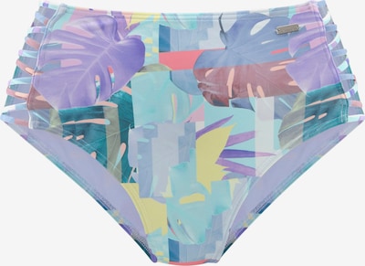 Pantaloncini per bikini VENICE BEACH di colore turchese / giallo / lilla / rosa, Visualizzazione prodotti