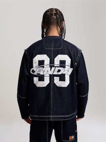 AND1 Демисезонная куртка в Синий: спереди