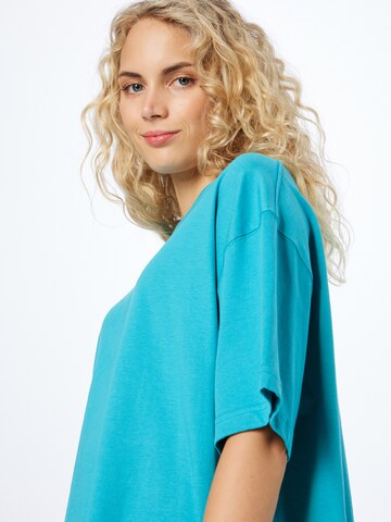 WEEKDAY Oversized shirt in Blauw