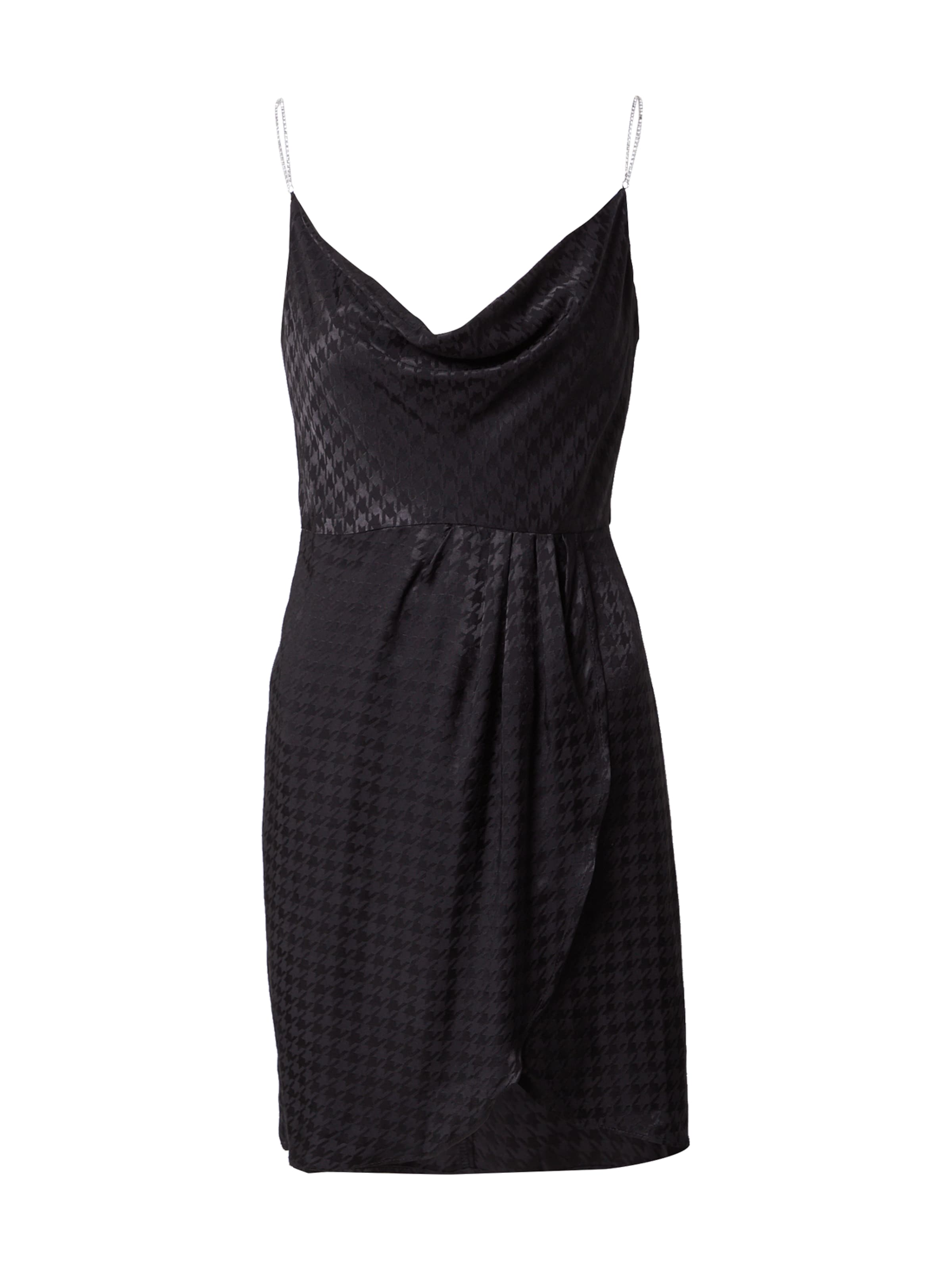 Warehouse - Vestido de gala en negro: frente