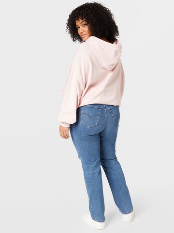 Levi's® Plus Regularen Kavbojke '724 PL HR Straight' | modra barva