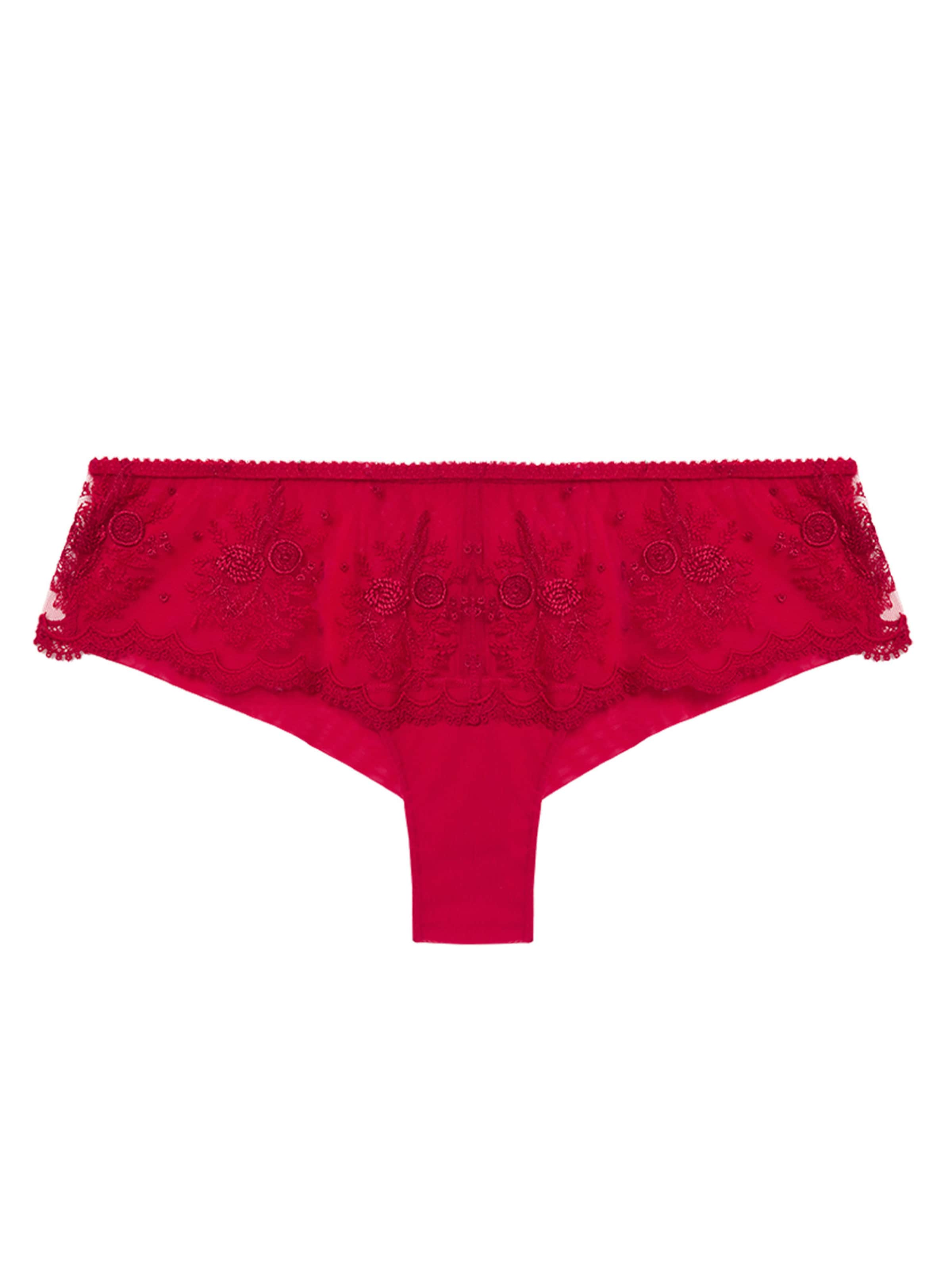 Simone Perele Boyshorts 'Intrigue' in Red: front