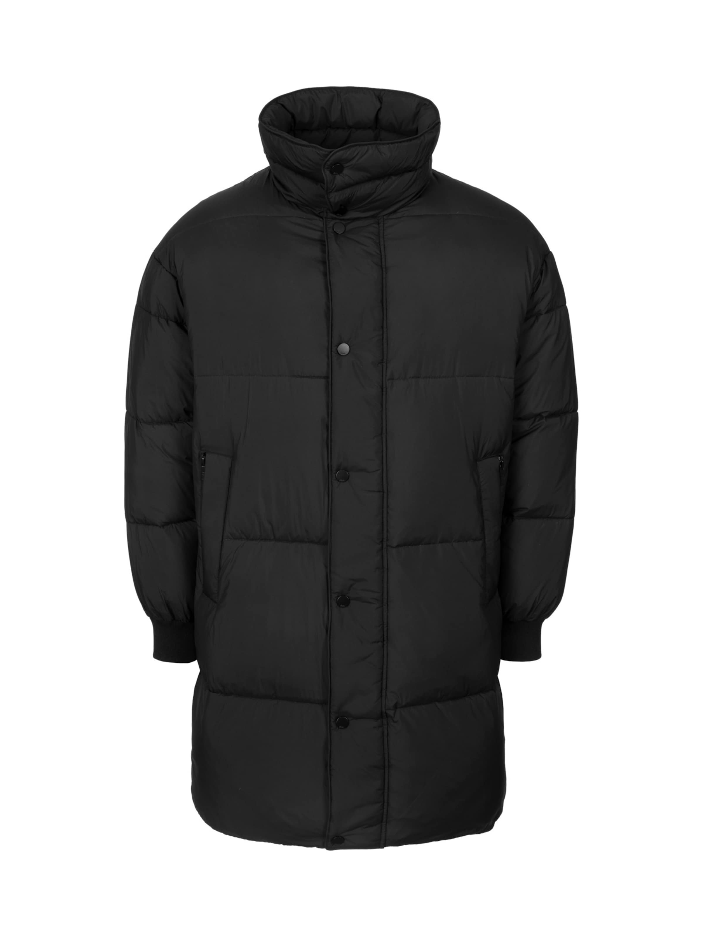 Cappotto invernale '455003' di Karl Lagerfeld in nero: frontale