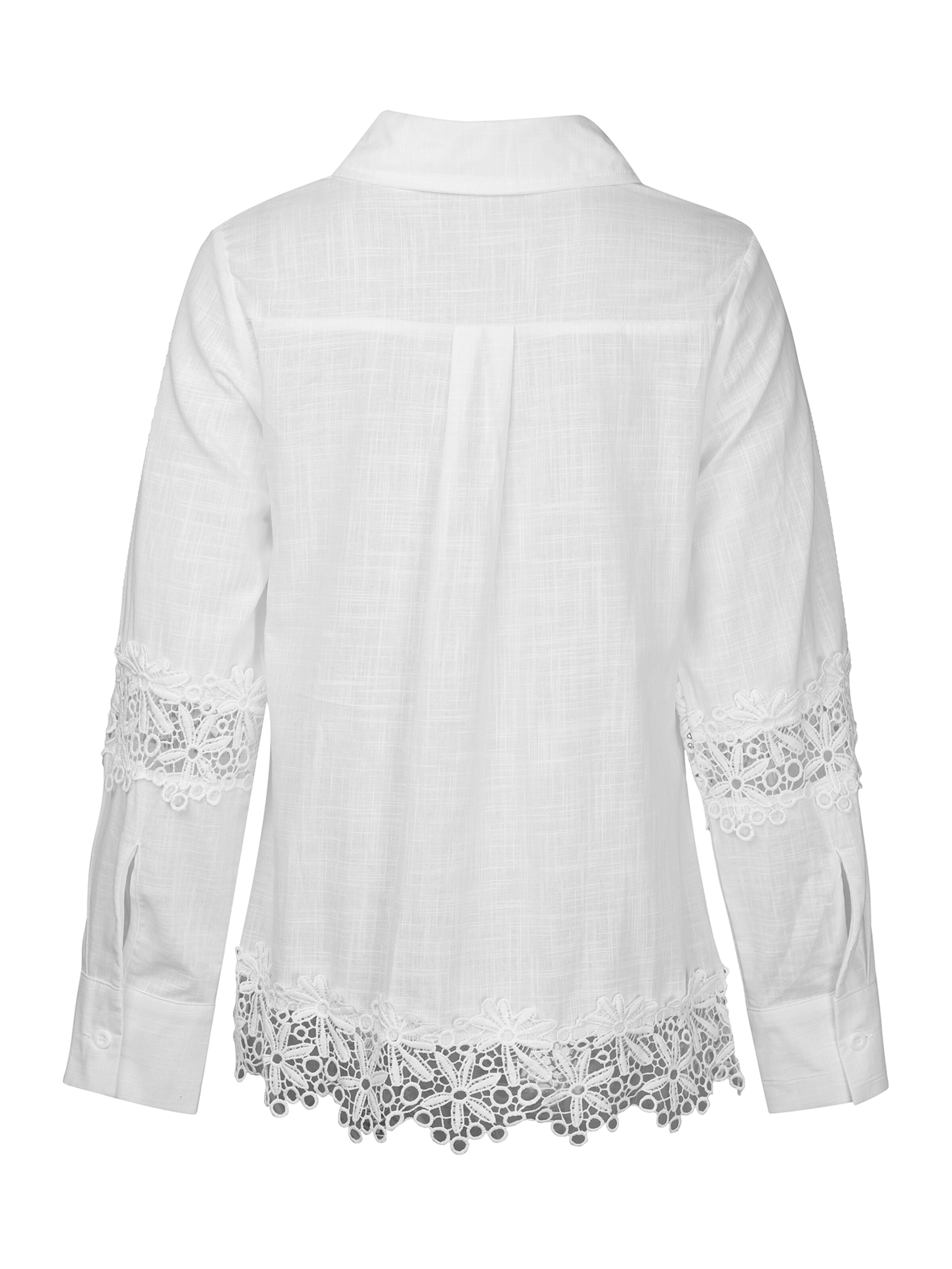 LapaPlus Bluse‌‌‌ in Weiß