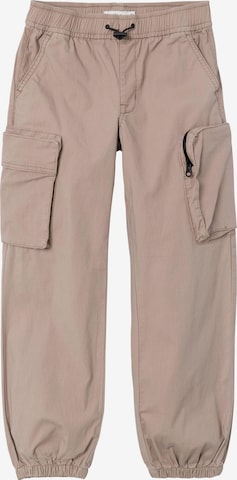 NAME IT - regular Pantalón 'BEN' en marrón: frente