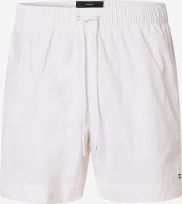 TOMMY HILFIGER Zwemshorts in Wit: voorkant