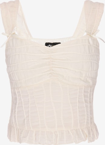 myMo at night - Top en blanco: frente