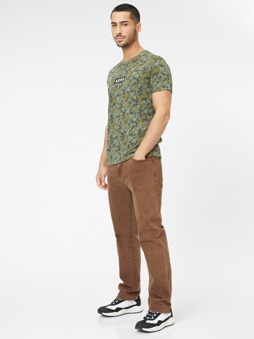 AÉROPOSTALE Shirt in Green