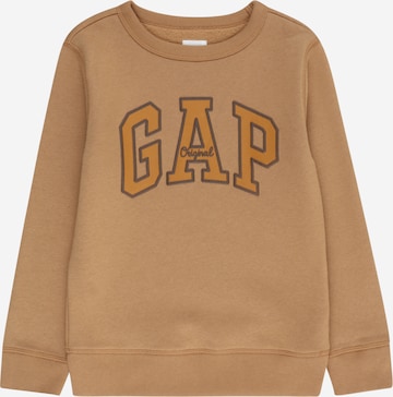 GAP Суичър 'HERITAGE' в кафяво: отпред