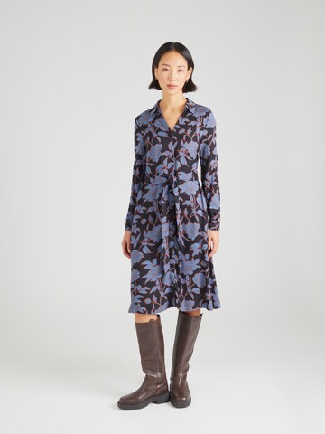 Robe-chemise MORE & MORE en noir : devant