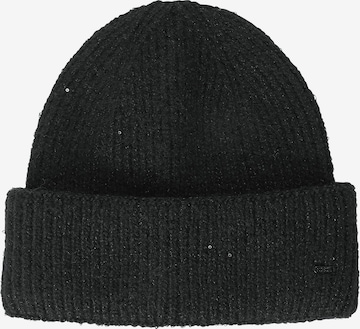 CECIL Beanie in Black: front