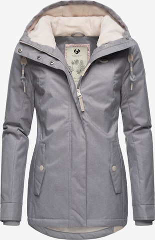 Ragwear Zimska jakna 'Monade' | siva barva: sprednja stran